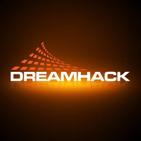 Logotyp för DH - DREAMHACK