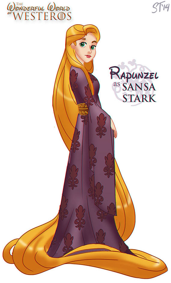 disney-game-of-thrones-rapunzel-sansa-stark-djedjehuti